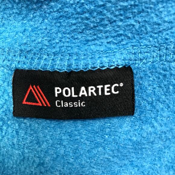 THE NORTH FACE Polartec 1/4 Zip Fleece Pullover Women S Blue Outdoor Sporty Y2K - Picture 5 of 9